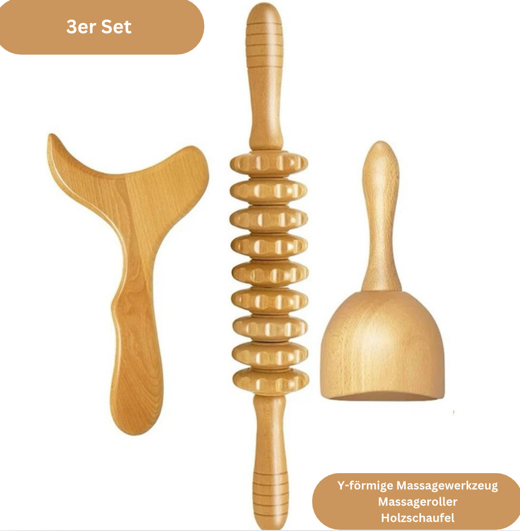 WoodZen-Dein Massage-Set aus der Natur für pure Entspannung