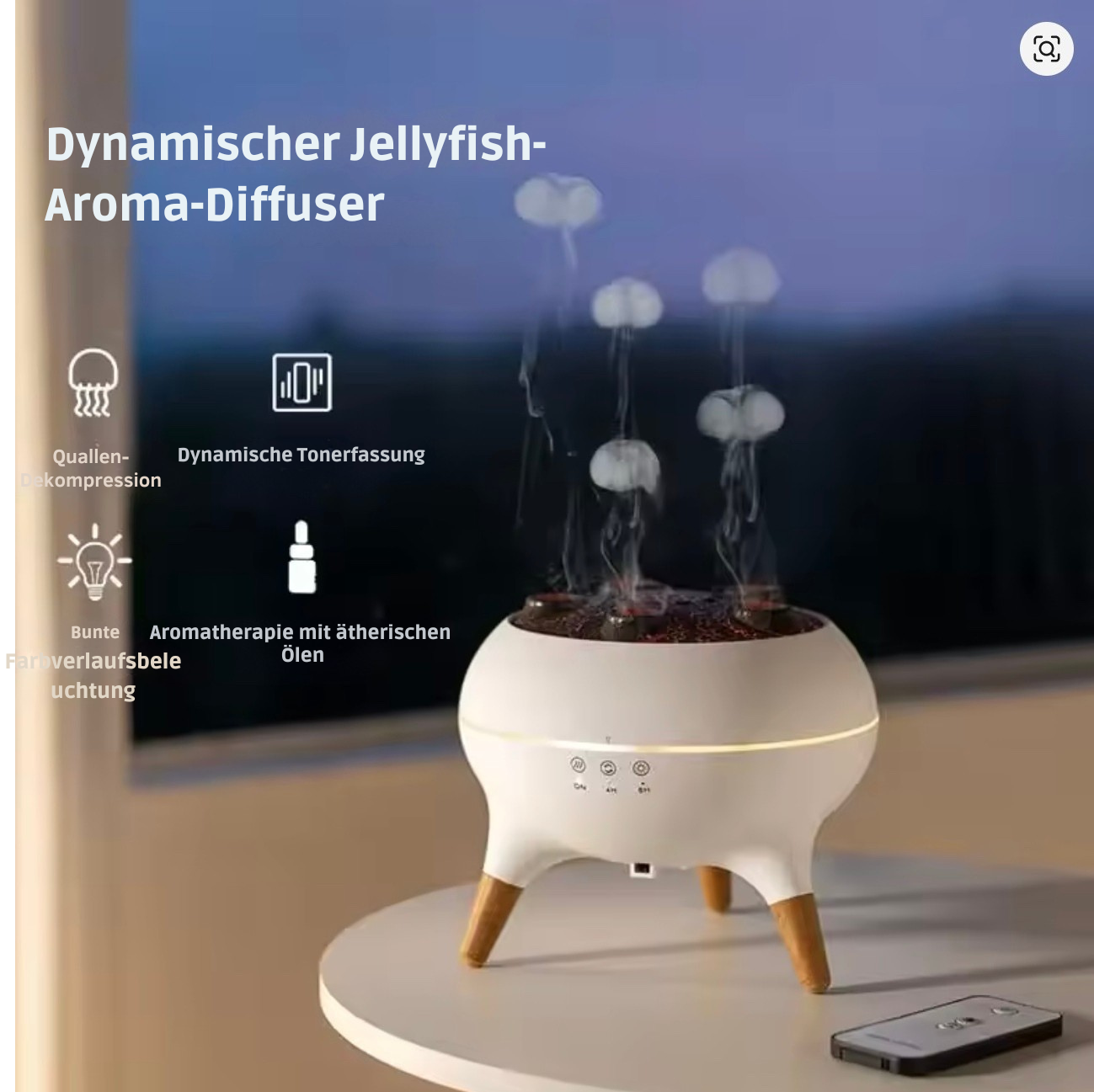 AquaLoom – Jellyfish Aroma Diffuser