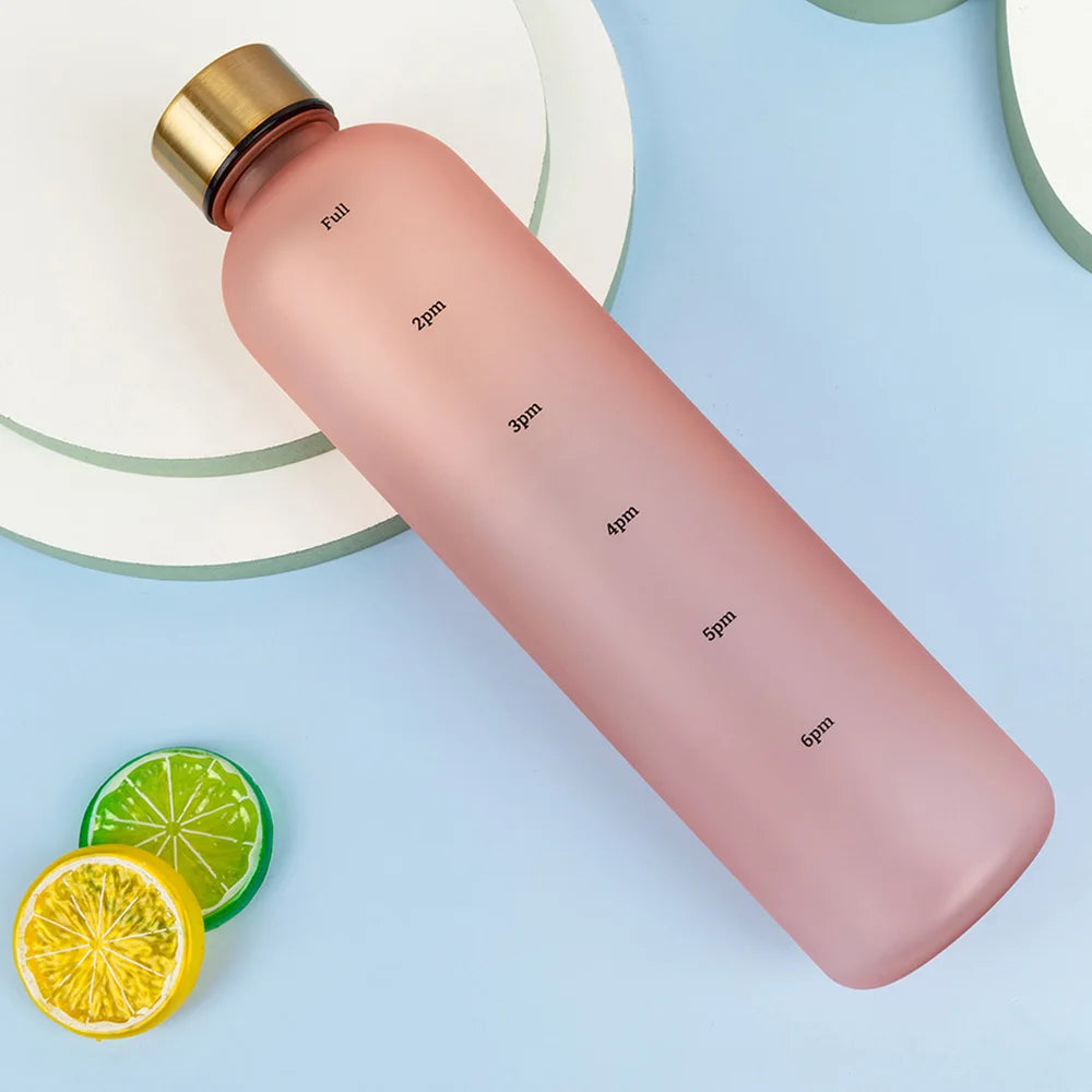 HydroTime- Wasserflasche mit Zeitmakierung