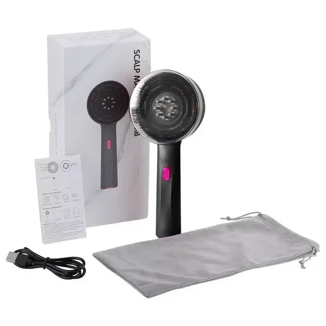 Hair-Glow Pro-3-in1- Laser-Massagekamm