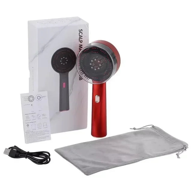 Hair-Glow Pro-3-in1- Laser-Massagekamm