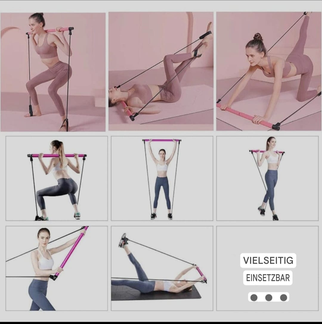 FlexFusion Bar - Multifunktionale Pilates Stange